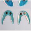 Beautyronics - Massaggiatore Facciale EMS Ricaricabile USB Antirughe / Cerotto Occhi / Cerotto Viso / Telecomando / Set