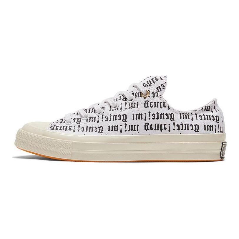 Converse Chuck Taylor All Star 1970s Comfortable Versatile Low Top Canvas Shoes Unisex Sneakers White 168698C