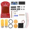 Ultraschall-Entfernungsmessung, Hindernisvermeidung, Auto-DIY-Schweißset, Mikrocontroller, intelligente Auto-Programmierung, elektronisches DIY-Kit