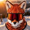 Soft Elastic Fabric Animal Face Ski Mask Vivid Animal Prints Animal Prints Mask  Outdoor Activities