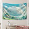 VIKAMA Cloud Cat Anime Tapestry Perfect For Living Room Bedroom Dorm Wall Decor Home Decor Tapestry