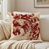 Y-Year Of The Horse Graffiti Cushion Cover Pillowcase Anti-Dustmite Living Room Sofa Decor Cushion Room