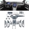 Für Mercedes-Benz GLC W254 -2024 Auto Innenraum Mittelkonsole Transparente TPU Schutzfolie Kratzfester Aufkleber
