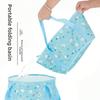 Foldable Basin Portable Travel Laundry Washbasin Foot Soaking Bag Bucket Travel Basin