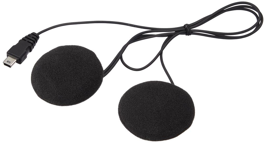 SYGN HOUSE B+COM Helmet Speaker Set 5, Mini USB Plug, Straight Type, 00081951, BL