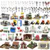 MOOXI Městská architektura Pouliční lampa Farma Zábava Toaleta Kočárek MOC Kostky DIY Dioráma Dospělí Děti Hračka Stavebnice Dárek