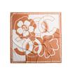 Foulard Stampati Primavera ed Estate, Foulard Quadrati 90 Fiore di Tè, Foulard da Donna Protezione Solare, Foulard, Accessori