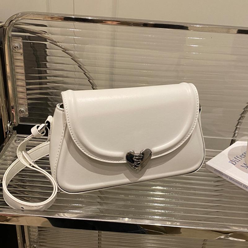 Tide Versatile Ins Shoulder Bag Messenger Bag 2025 New Korean Version Saddle Bag Trendy Fashion Niche Armpit Bag