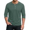Men's Raglan Sleeve Three-quarter Sleeve Top