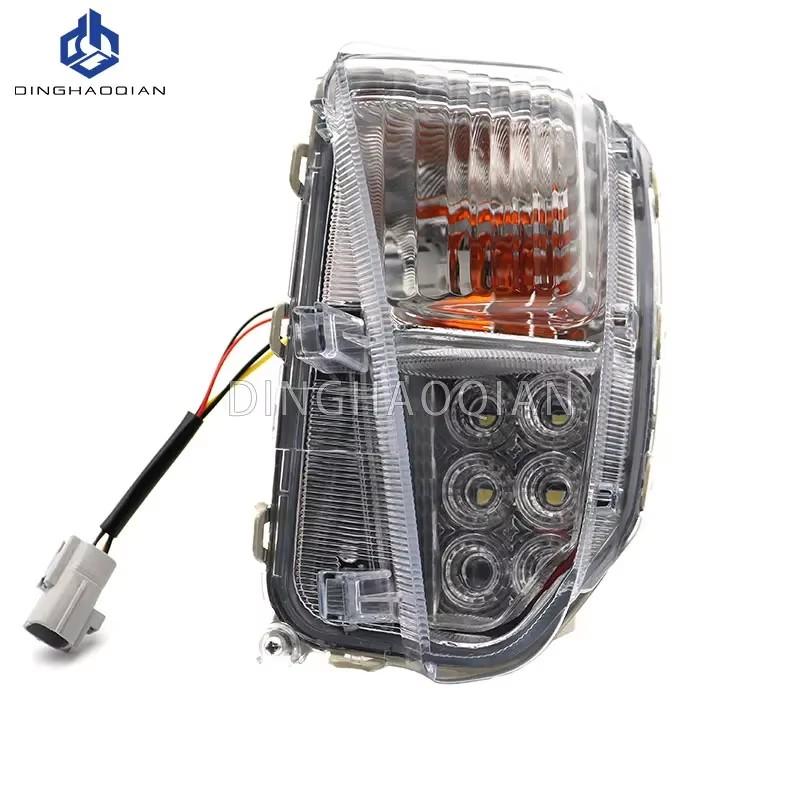 Car Front Bumper LED DRL Daytime Driving Light Fog Light For Toyota Prius ZVW30 2012 2013 2014 2015 Fog  81521-47040 81511-47040