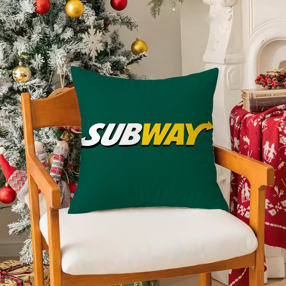 SSUBWAY FASHION Pillow Case Silky Short Plush With Invisible Zipper Dustproof Sofa Cushion Cover For Home Decor