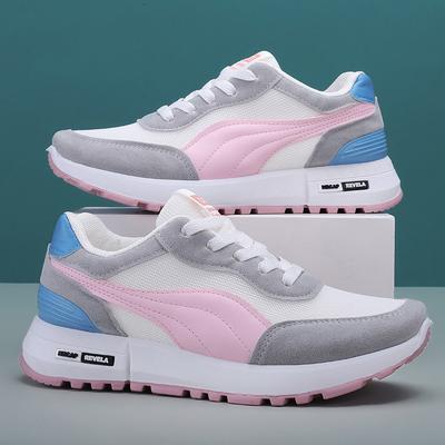 2023 New Women's Shoes Net Surface Student Platform Shoes Fashion Casual Sports Shoes Women's Shoes