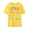 6 Stages Of Debugging Christian Tshirt Men Mens TShirts Graphic T Shirts Breathable Streetwear Camiseta