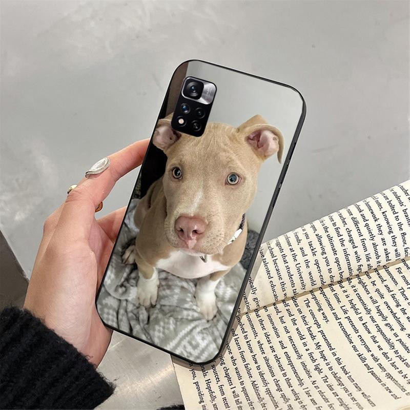 

Phone Case For Xiaomi Redmi note 14 Pro 14 13 12 11 10 Pro 14S 12S 11S Redmi 14C 13C 10 Pitbull Terrier Dog Redmi Note 13 Pro 4G