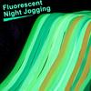 1 Pair Luminous Shoelaces Glow in The Dark Shoe Laces Fluorescent Flat Shoelaces Replacements for Sneakers Boots