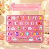 26 Grid Keycap Clicker Anti Stress Fidget Keychain Decompression Button Cartoon Party Favor Gift