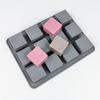 12-Cavity Square Silicone Mold for DIY Crafts, Aromatherapy Candles, Soap, and Clay. Flexible Mold for Making Decorative Ornaments and Resin Art