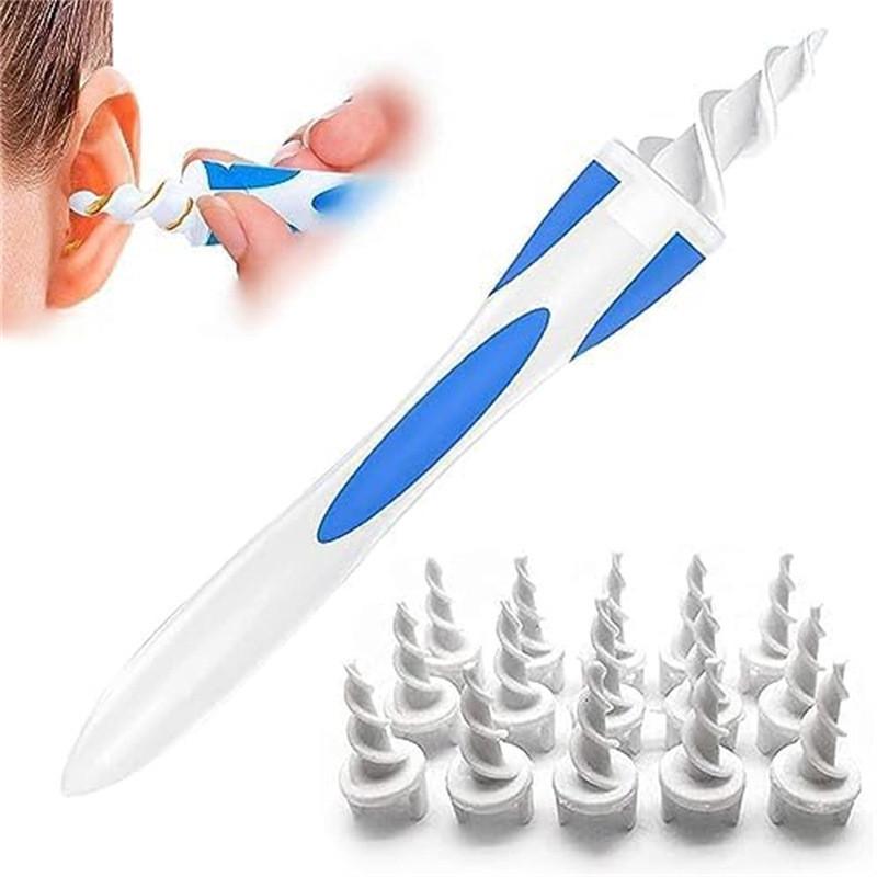 Silicone Spiral Ear Cleaning Tool Set For Safe Ear Hygiene And Personal Care