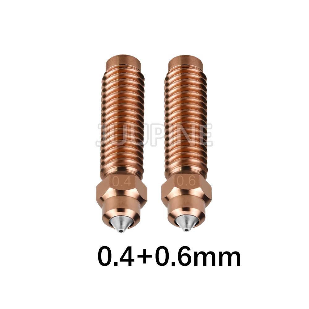 CC CC2 For Elegoo Centauri 0.2/0.4/0.6/0.8 Carbon Hotend Nozzle CC CC2 Chromium Zirconium Copper Bimetallic Nozzle3D Printer