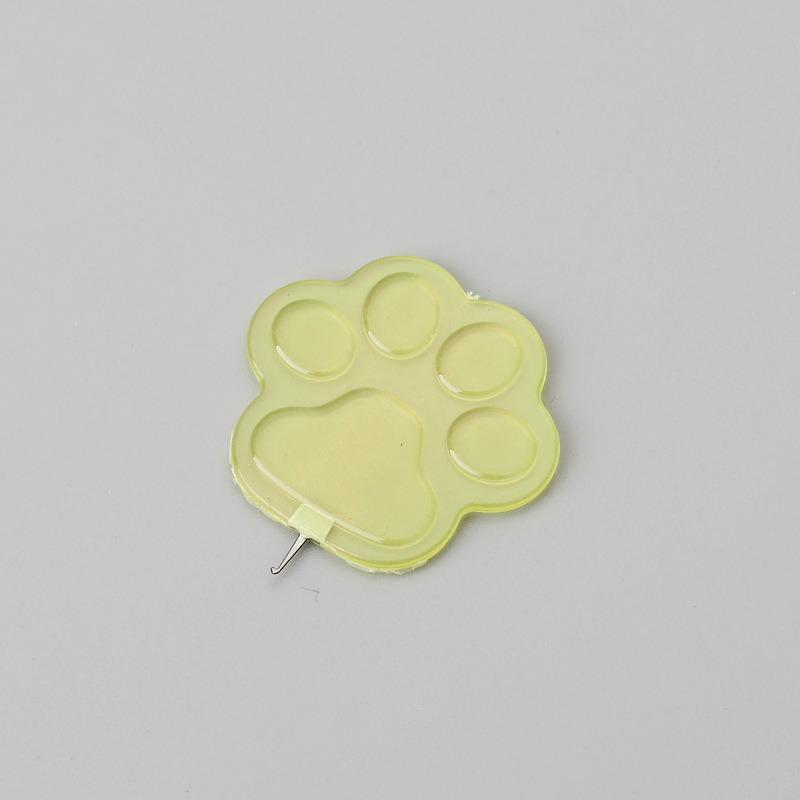 

Милый котенок в форме лапы нитевдеватель DIY Вышивка крестиком аксессуары для шитья 5 шт./упак. 5pcs/pack жёлтый