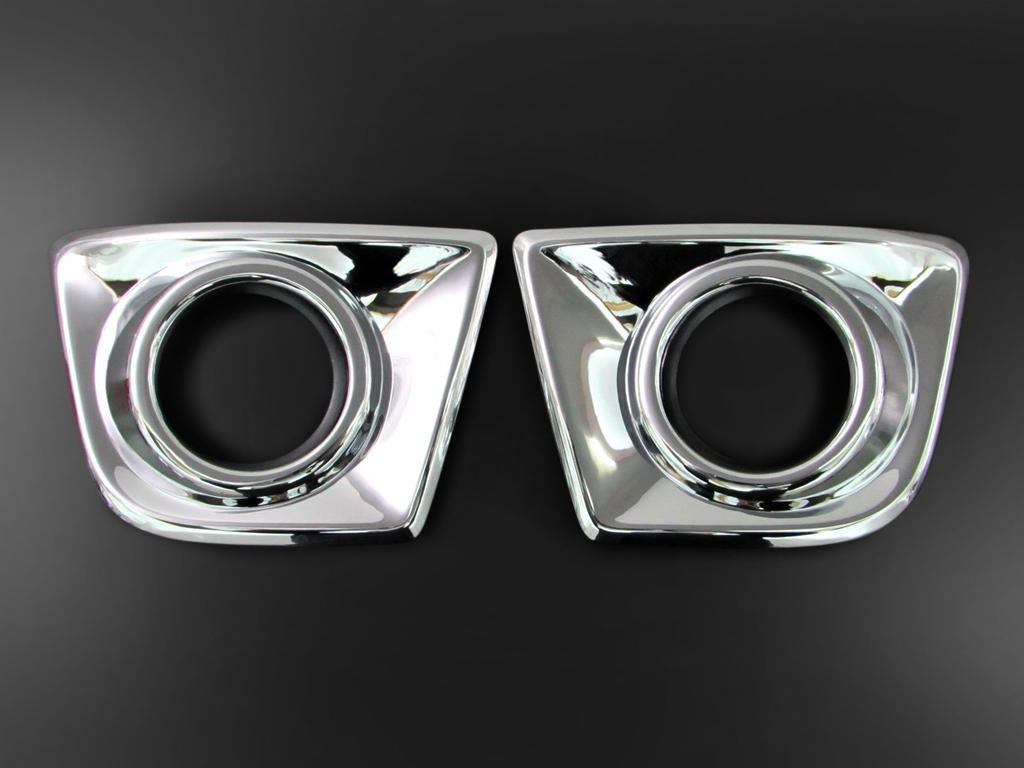BRIGHTZ Chrome Fog Light Covers for Alto Turbo RS HA36S Compatible with HA and 36 Alto Turbo RS [FOG-COV-054] HA36, A36, (Product Code 23643)