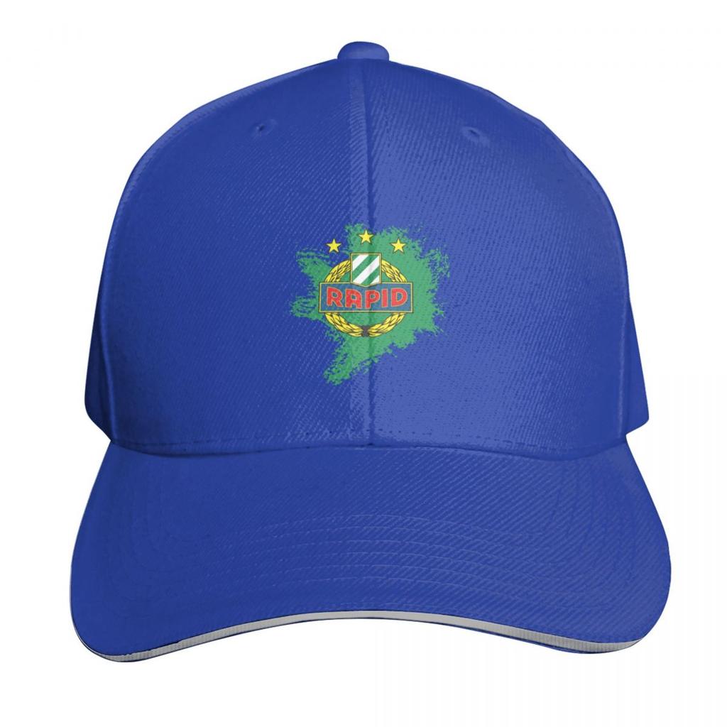 Rapid vienna Rapid Wien Cappellino da Baseball Streetwear Cappello di Natale Novità Cappello da Spiaggia per Unisex Donna