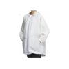 Adidas Neo Solid Color Drawstring Hooded Zip Jacket Women Jacket White IK3417