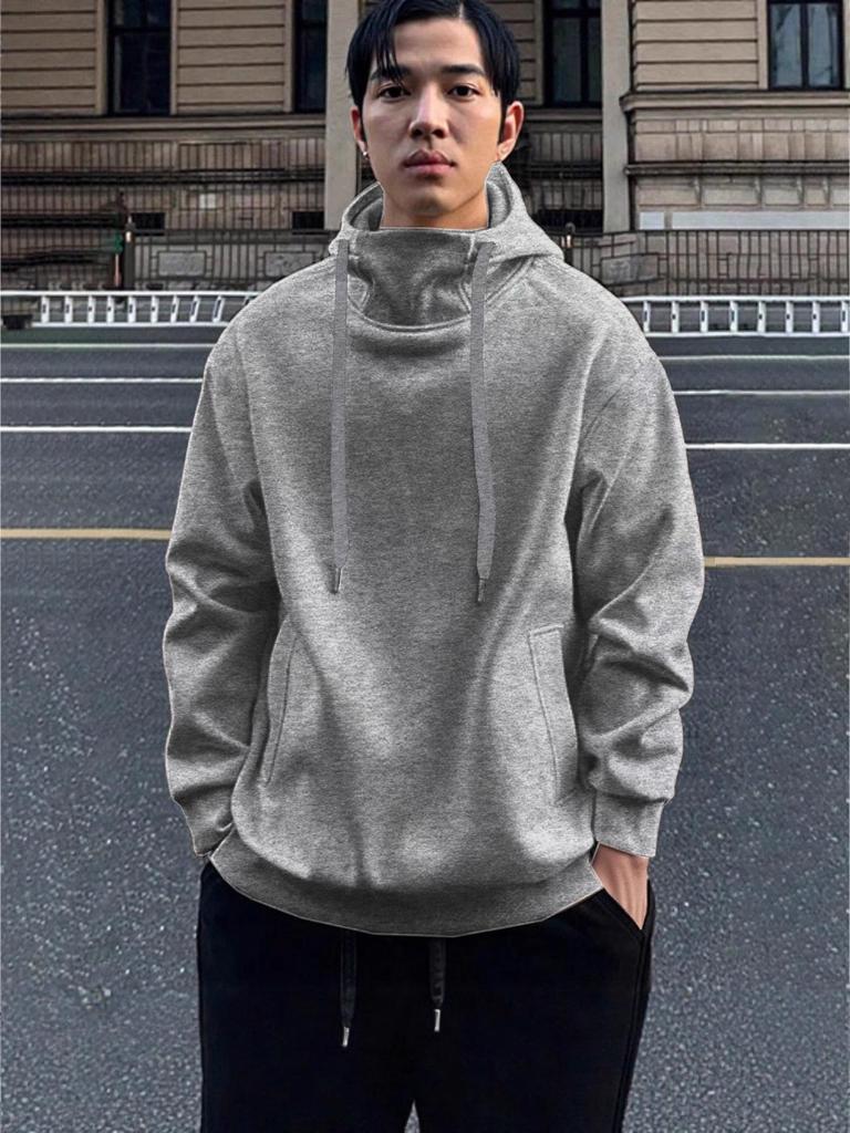 New Casual Hooded Sweatshirt Jacket for Autumn & Winter