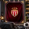Wall Hanging Tapestry Monaco FC Print Cloth for Living Room Bedroom Home Decor