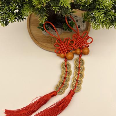 1Pcs Feng Shui Decoration Five Emperors Money East And Northwest Home Decor Authentic Gourd Pendant Town House Talisman Coin