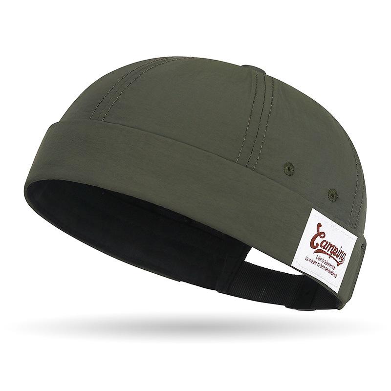 Unisex Quick-Dry Breathable Brimless Skullcap - Spring/Summer Trendy Hip Hop Hat