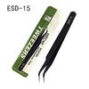 3pcs Set Stainless Steel Tweezers Eyebrow Manicure Tools for Paper Craft Weeding Nail Supplies