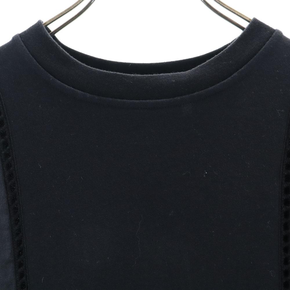 SEE BY CHLOE Kurzarm Langes Kleid S schwarz Damen Gebraucht