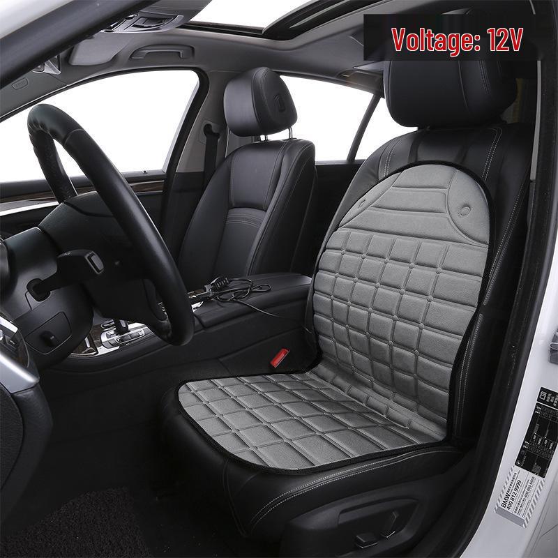 12V Car Electric Heated Seat Cushion - Winter Warm Pad for Car Interior