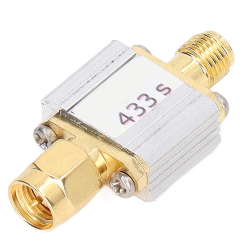 433MHz Bandpass Filter SMA Interface Band Pass Filter Module for RFID Receiver 50 Ohms