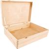Coffret souvenir naissance - Coffret de naissance personnalisé - Boîte à souvenirs - 40 x 30 x 14 cm - Motif Ours en peluche