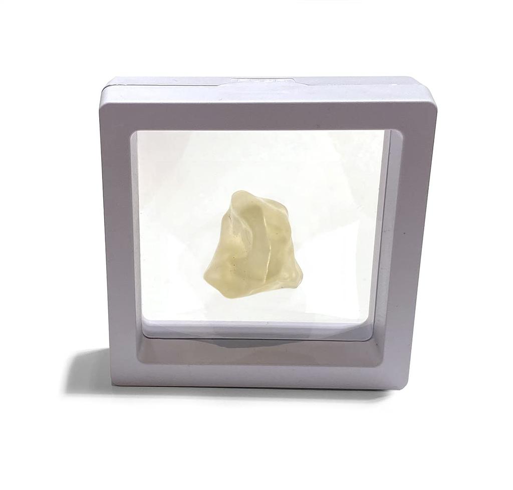 Starborn Romantic Rivian Glass with a certificate of authenticity (Golden Tektite) 25-50 ct/Comes