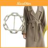 Stilvolles Schal-Accessoire für Trenchcoats Große modische Gürtelschnalle