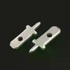 50pcs 2.8 Inserts Plug Spring Terminal PCB Solder Lug Thickness 0.8mm One Legs ,PCB Welding Sheet