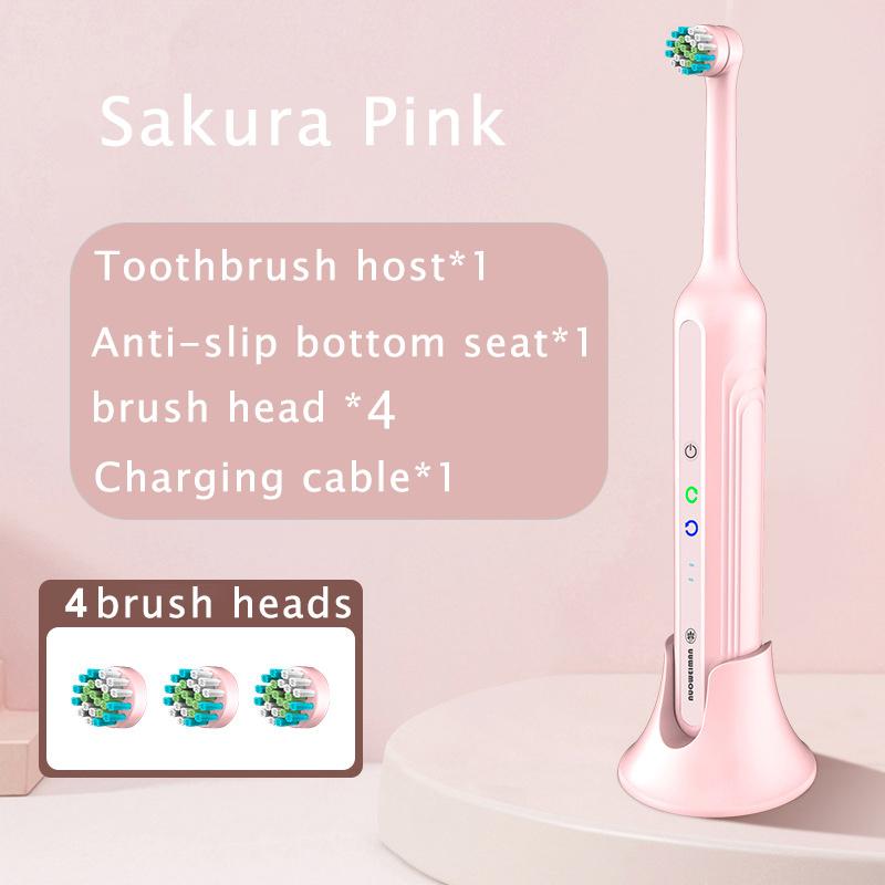 Вращающаяся электрическая зубная щетка для отбеливания зубов у взрослых — фото 8