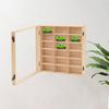 Wooden Toy Car Display Case Shelf Durability Multifunctional Organizing Showcase Model