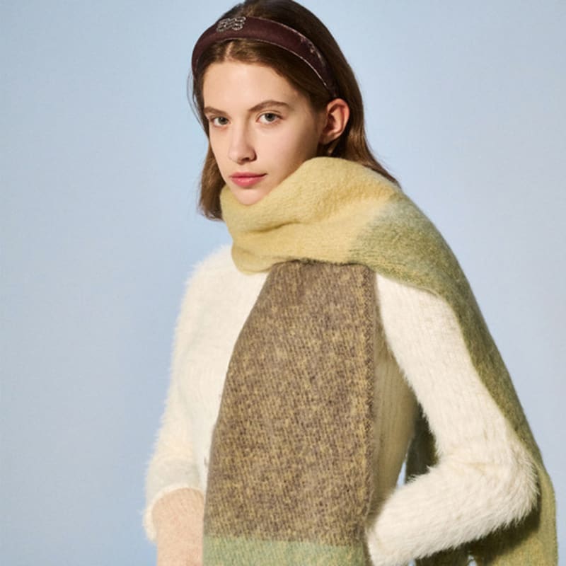 ETERNAL YOU Cuello Mohair Muffler 8 types (choose 1)