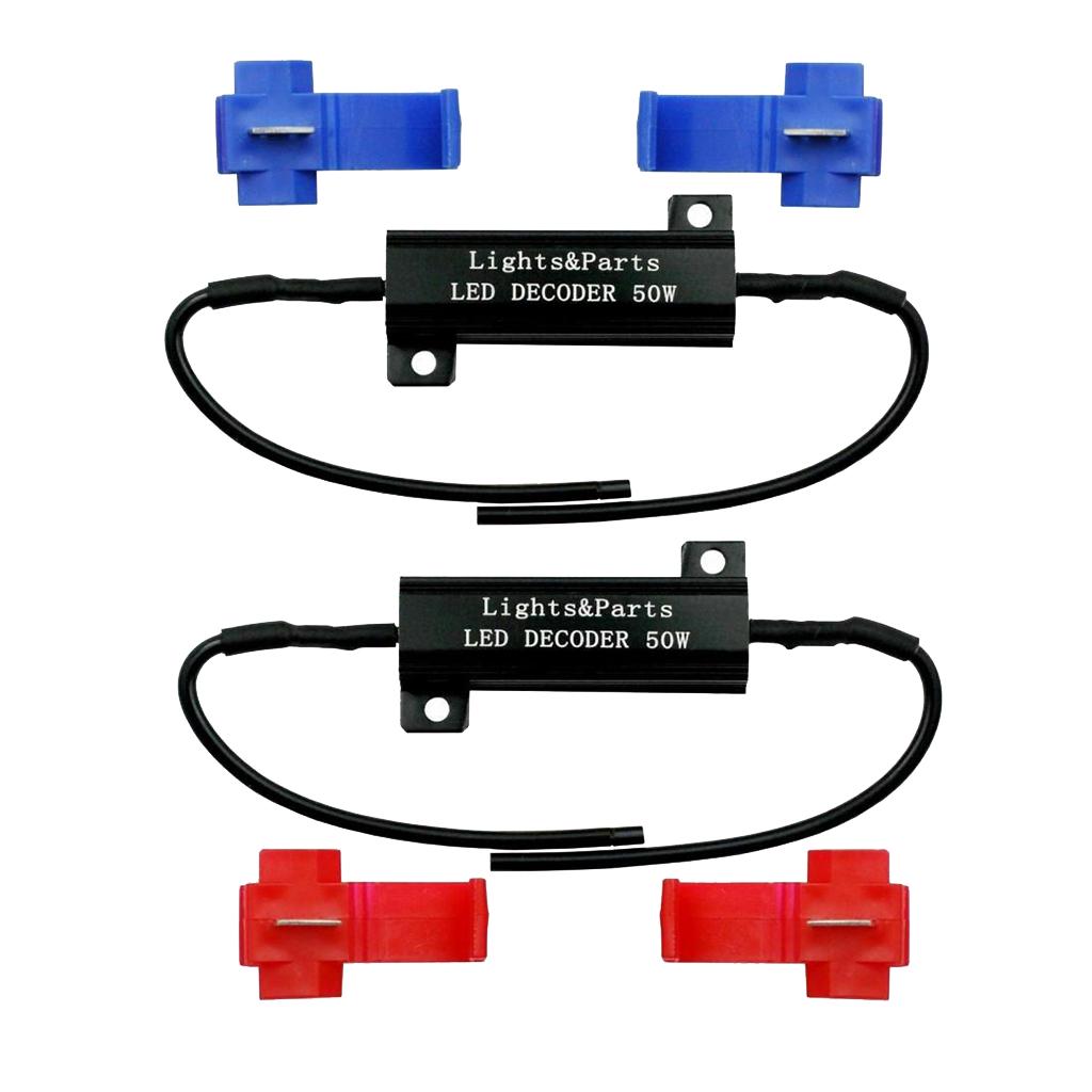 Buy 2x Load Resistor CanBus LED Day Running Lights Turn Signal