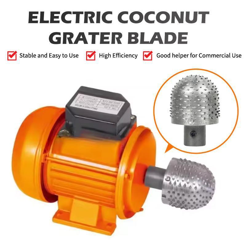 Electric Coconut Grater Head Blade Heavy Duty 12/14Mm Coconut Grater Head Roll Granate Model Coconut Graters Machine Head 1Pc