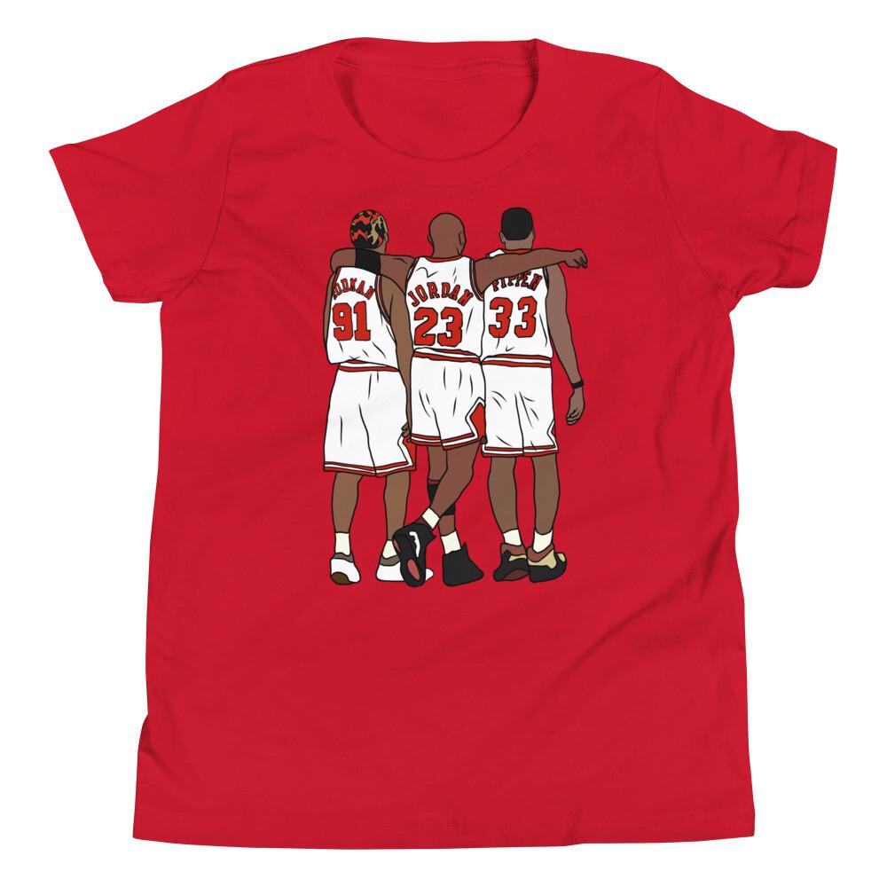 Kid YOUTH T-shirt Rodman MJ Scottie XL