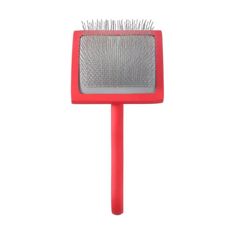

Professional Pet Grooming Slicker Brush Long Handle Hair Remover for Dogs Cats Deshedding Tool