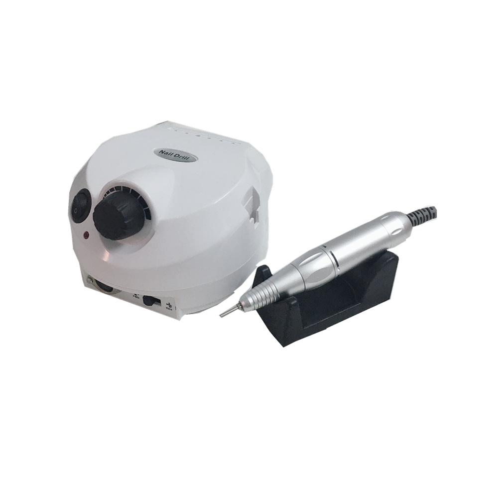 Elegant White 202 Electric Nail Grinder & Polisher, 30,000 RPM