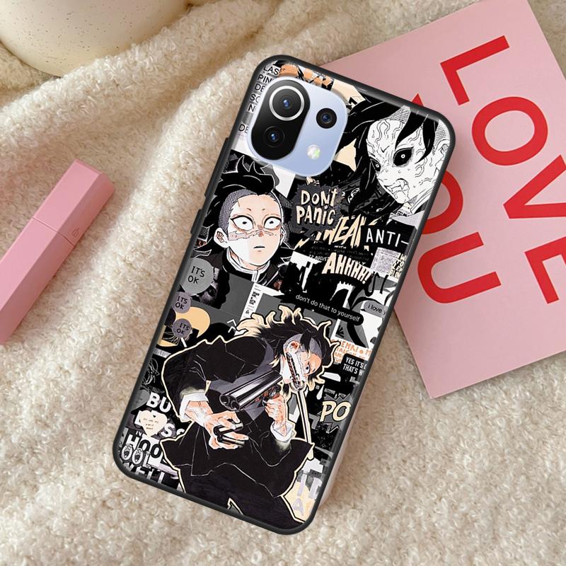 Anime Shinazugawa Genya Fall Für POCO X4 Pro F3 M3 M4 Pro X3 Pro GT Telefon Abdeckung Für Xiaomi 12 11T Pro Mi 11 Lite