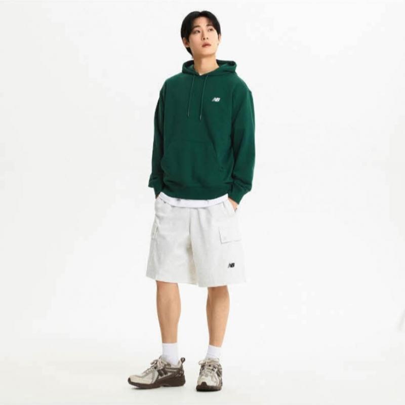 New Balance Hoodie Nqj Nbn0e2s071 40 Uni Small Logo Hoodie Semi Ov