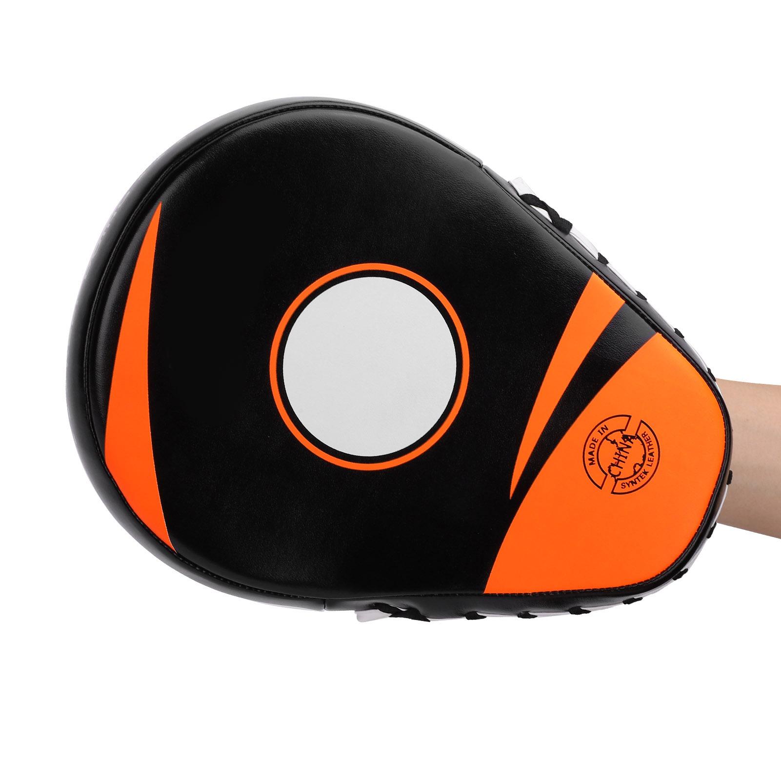 1PC Muay Thai Sanda Arc Boxing Pads Punch Mitts PU Boxing Training Gloves Target Pads